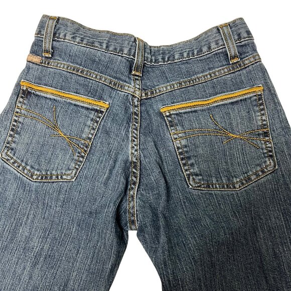 Cruel Girl Dekota Womens Relaxed Bootcut Jeans Sz 1 Reg High-Rise Stretch Denim - Picture 5 of 9